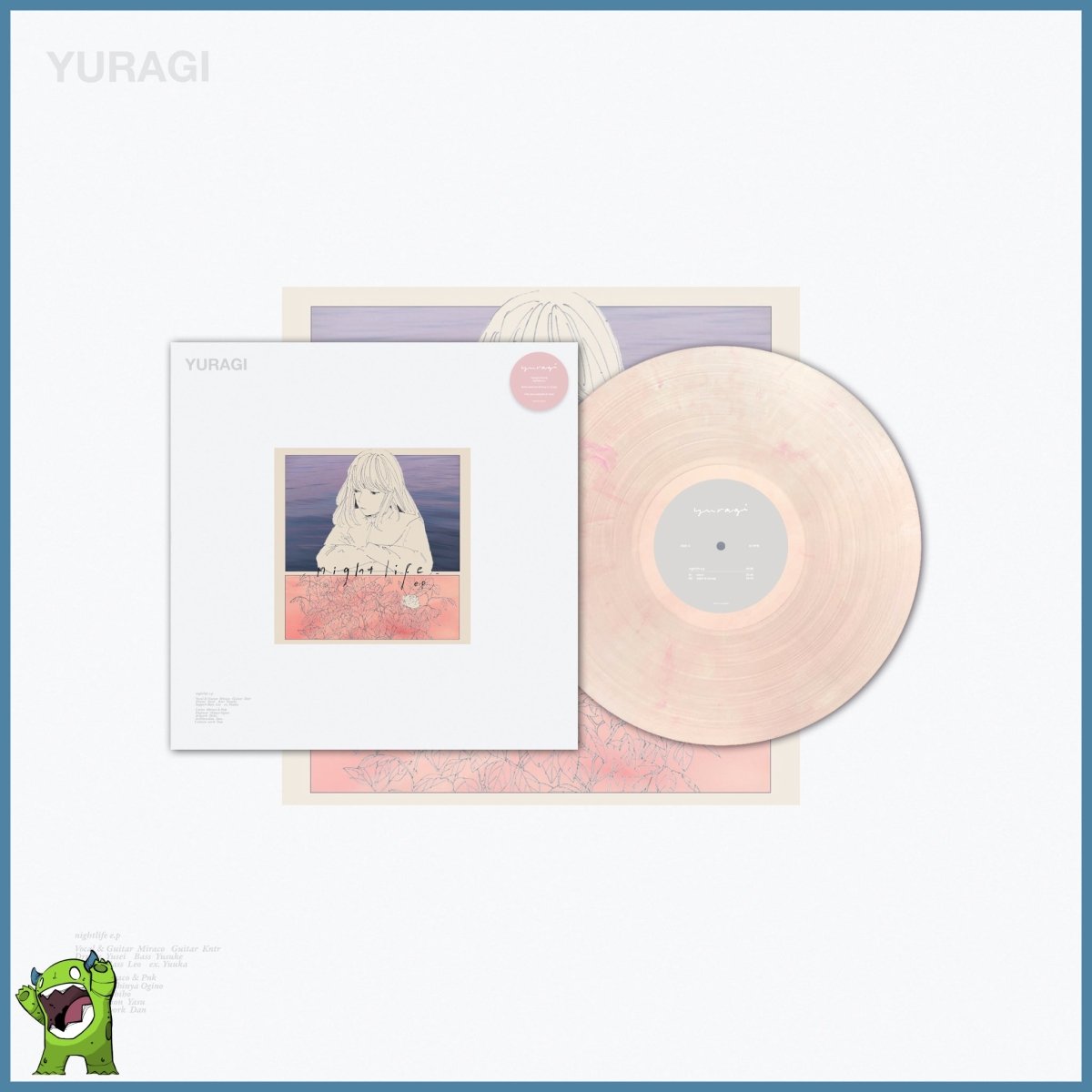 Yuragi - Nightlife EP [Vinyl] – Clever Eagle Records